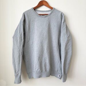 REIGNING CHAMP | MIDWEIGHT TERRY FLEECE SLIM
CREWNECK SWEATSHIRT (HEATHER GREY)